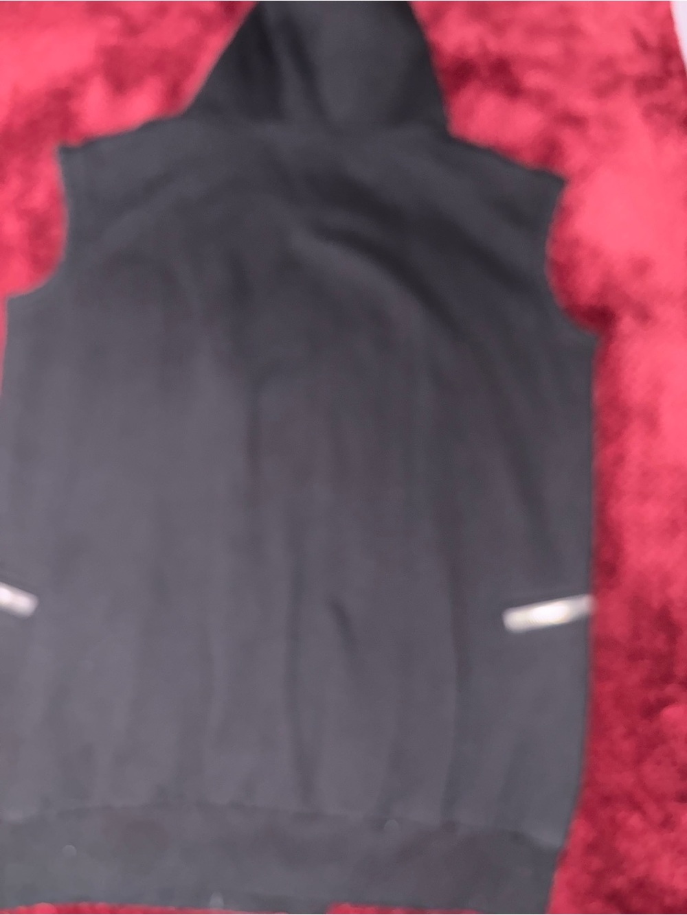 Sleeveless Black Hoodie - Kenar - Picture 5 of 5
